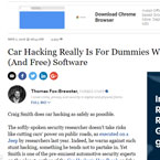 Car Hacking Really Is For Dummies With This Sexy (And Free) Software