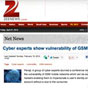 Cyber experts show vulnerability of GSM networks