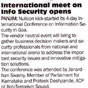 International meet on Information Security opens